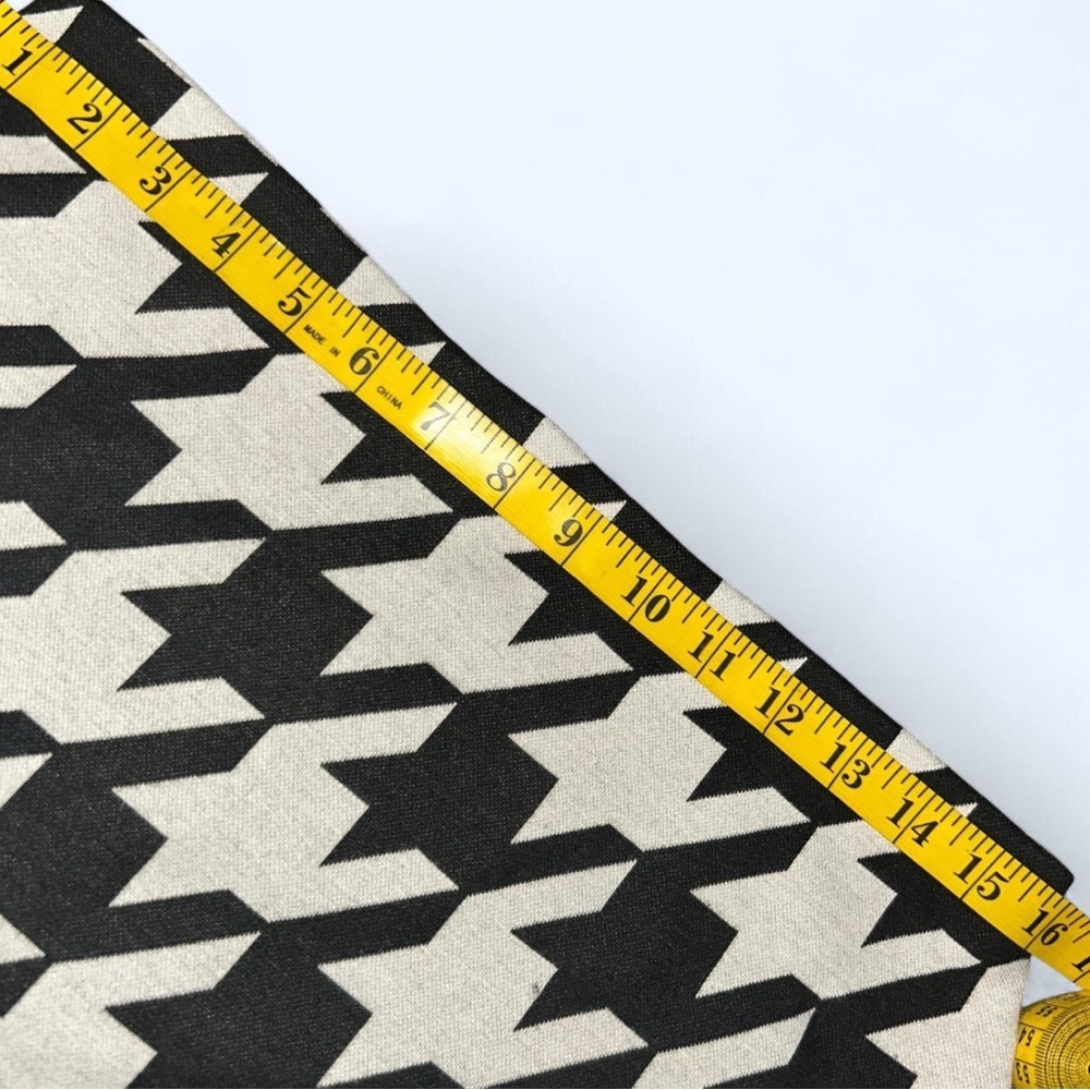 Worthington Black and Cream Houndstooth Mini Skirt - Picture 3 of 4